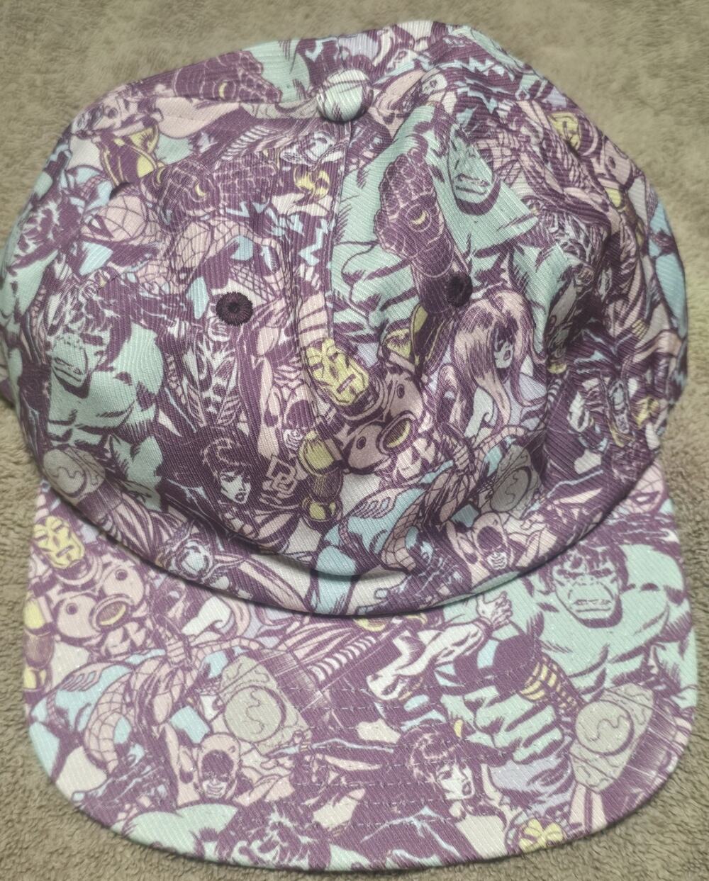 Marvel Avengers Hat 115665 Original Snapback Cap Iron Man Thor Hulk Comic Print